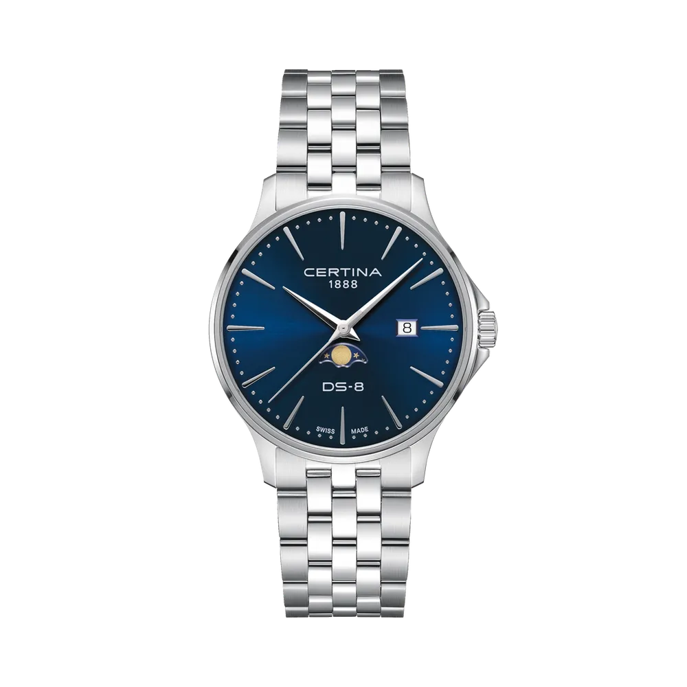 Certina DS-8 Moonphase Gent Mavi C0454231104100