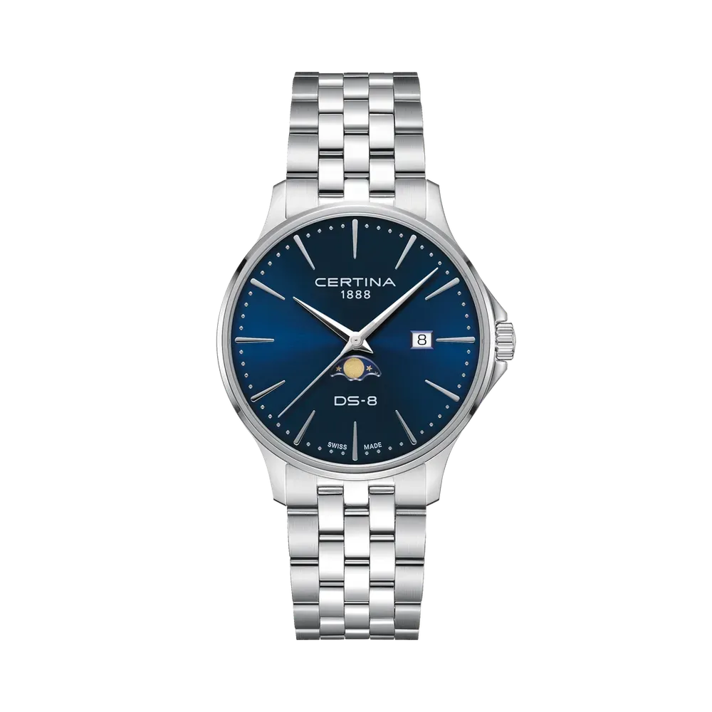 Certina DS-8 Moonphase Gent Mavi C0454231104100
