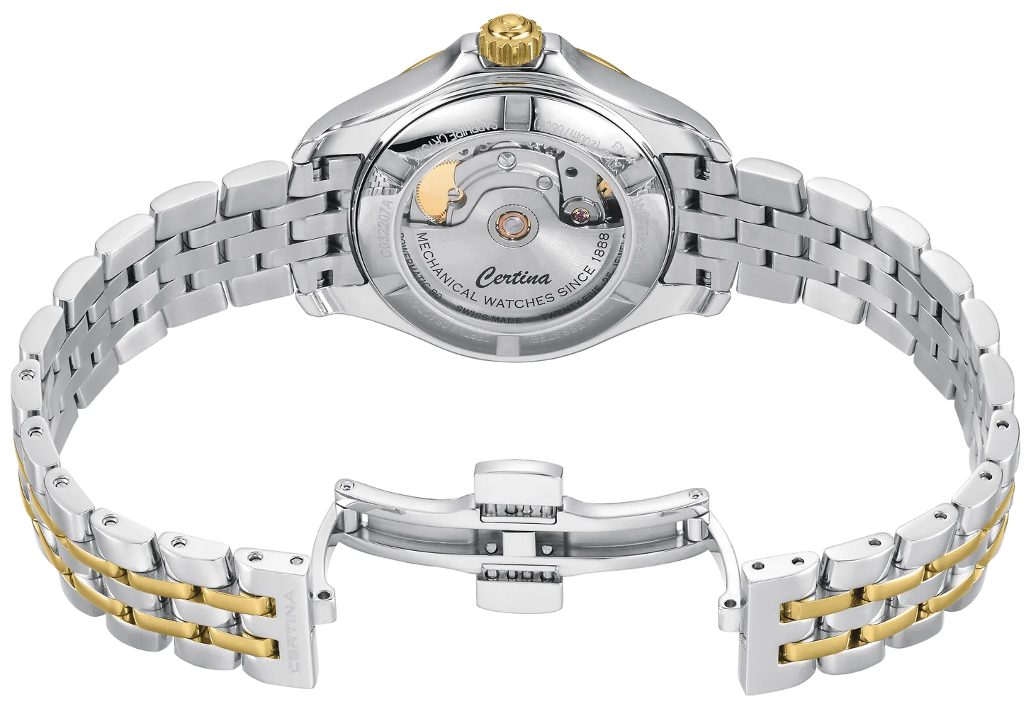 Certina DS Action Lady Powermatic 80 Sedef C0322072212600 detay görseli 2
