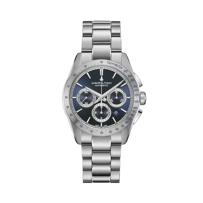 Hamilton Jazzmaster Performer Autochrono Otomatik Mavi H36616140