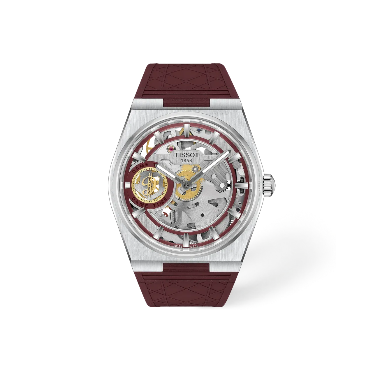 Tissot PRX Skeleton Damian Lillard Special Edition Bordo T1374051737100