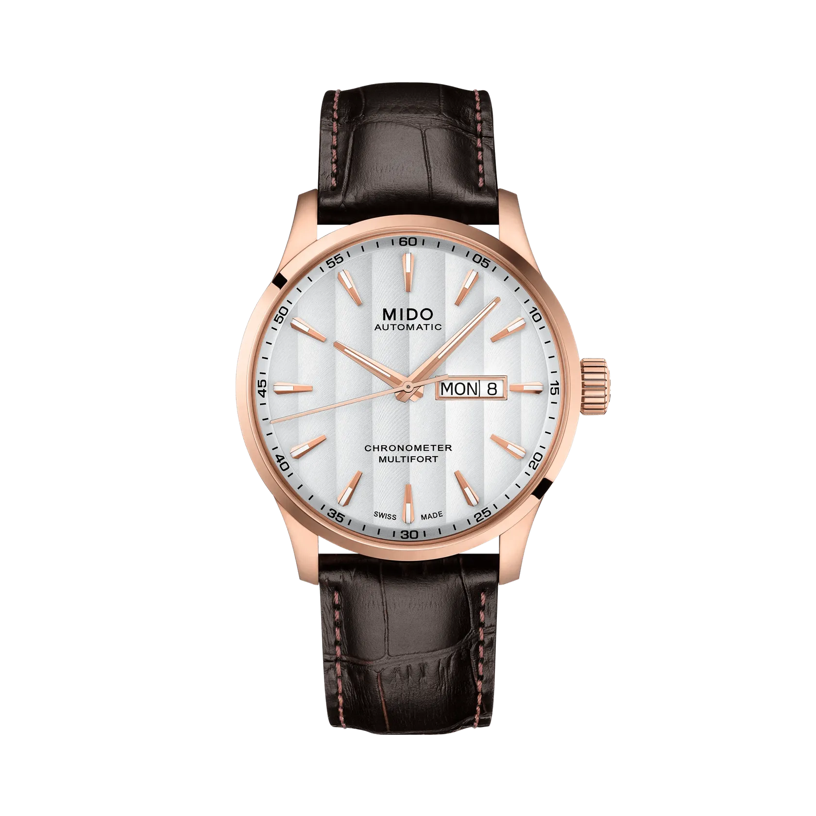 Mido Multifort Chronometer 1 Otomatik Gümüş M0384313603100