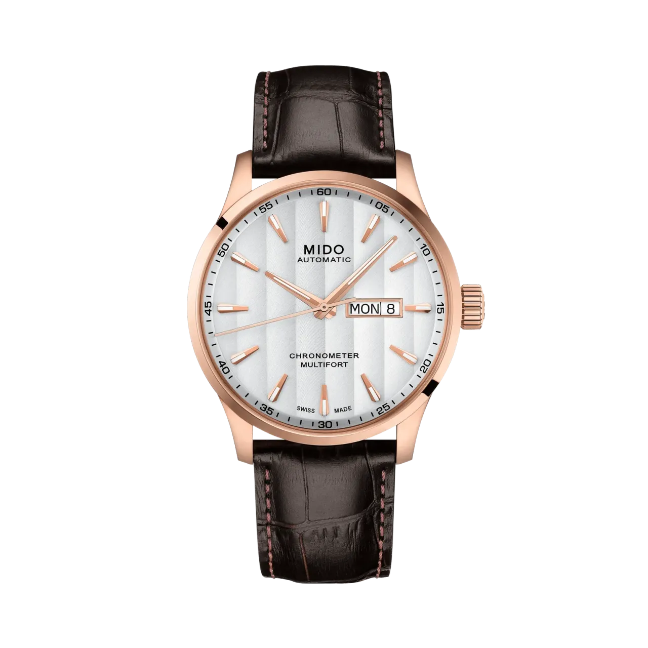 Mido Multifort Chronometer 1 Otomatik Gümüş M0384313603100