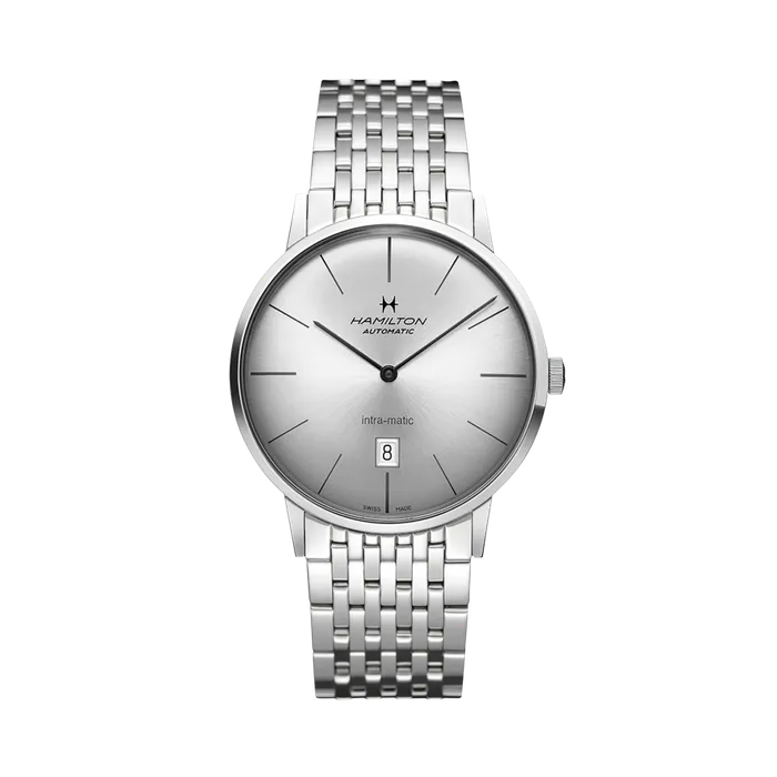 Hamilton American Classic Intra-Matic Auto Otomatik Silver H38755151