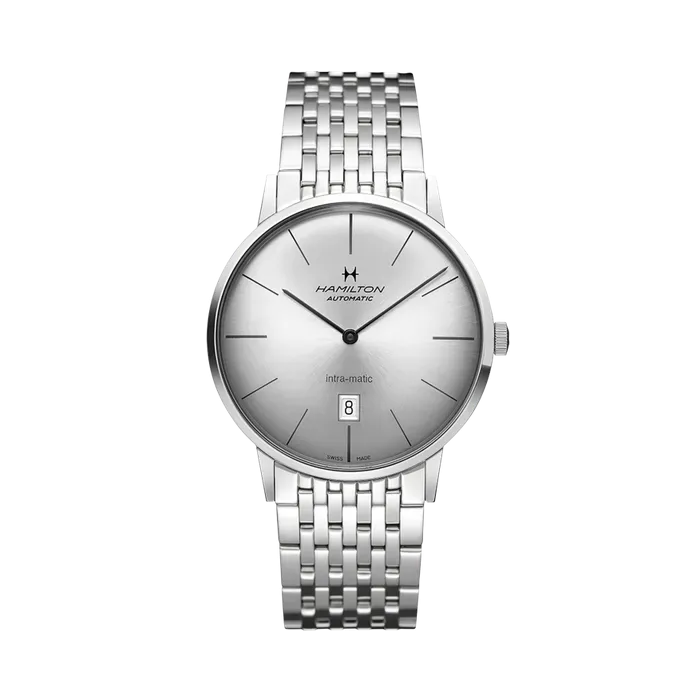 Hamilton American Classic Intra-Matic Auto Otomatik Silver H38755151