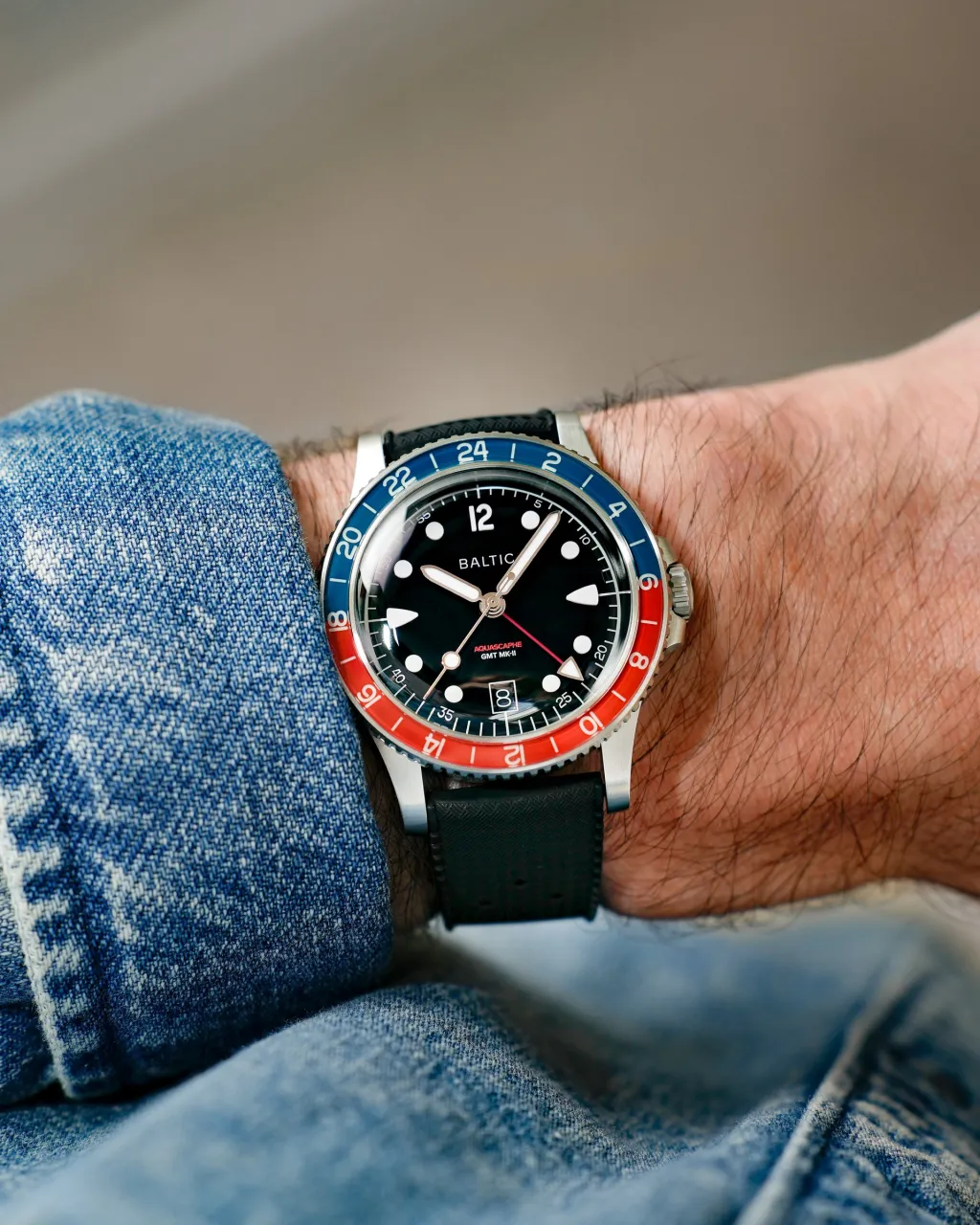 Baltic Aquascaphe GMT MK-II Red Otomatik AQUASCAPHEGMTMKIIRED detay görseli 4
