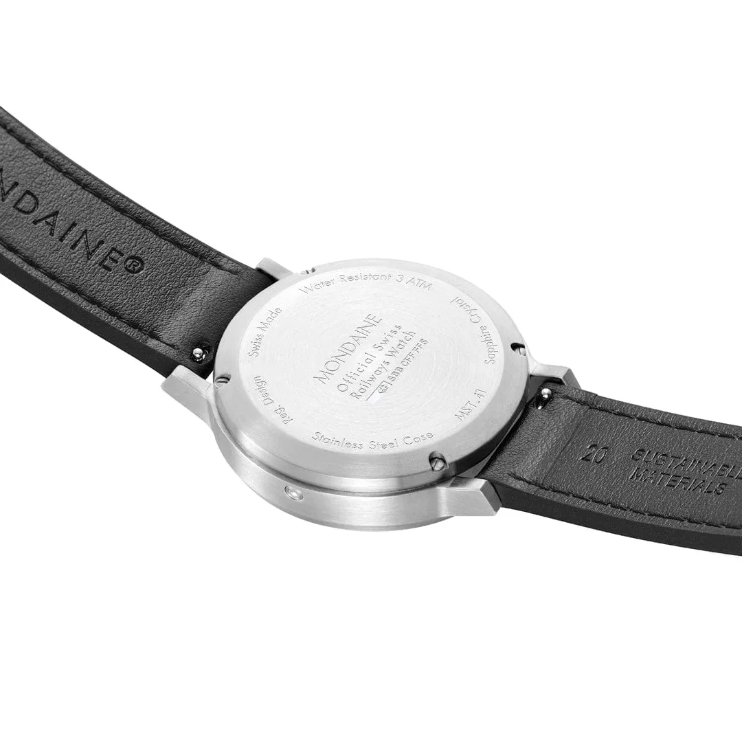 Mondaine Stop2go Black MST41020LBV2SE detay görseli 4