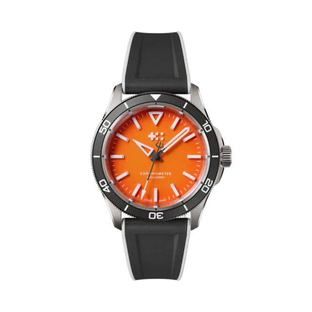 Christopher Ward C60 Trident Lumière Otomatik Turuncu C6041C3H31T0KO0RKW Görsel 1
