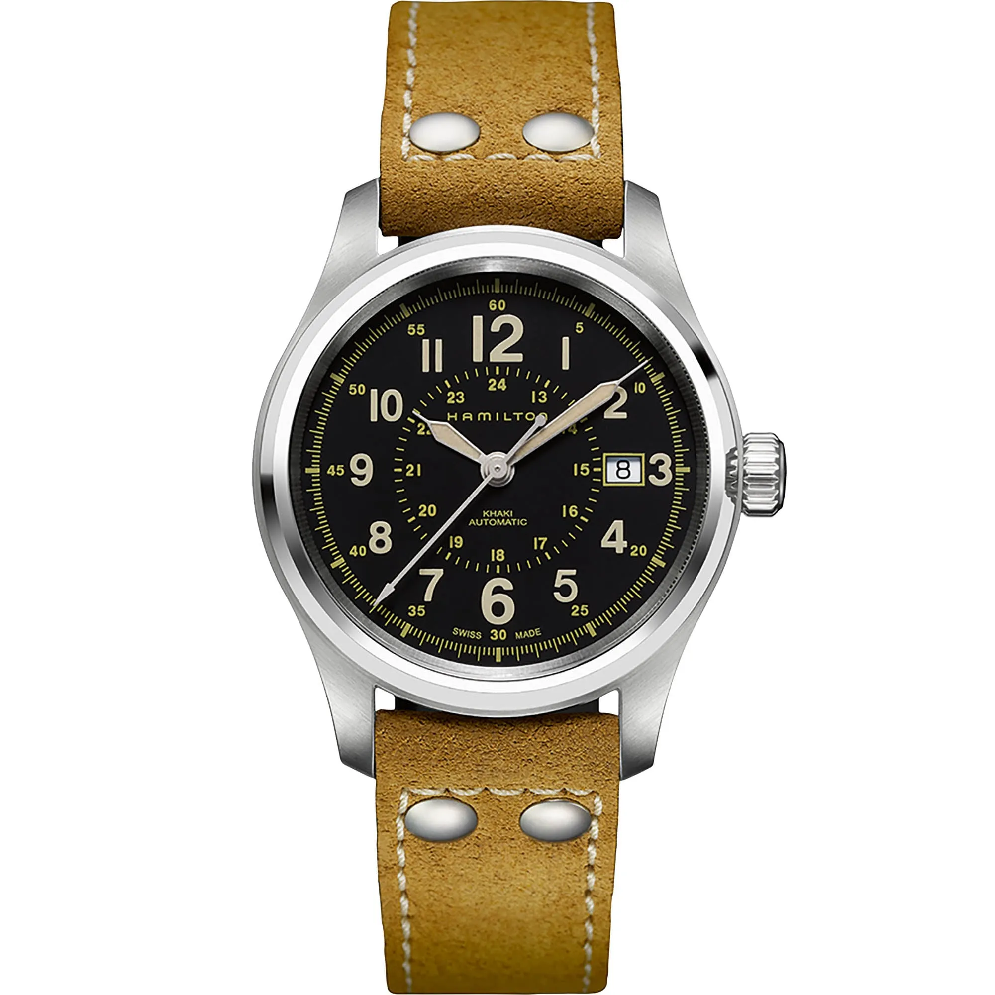 Hamilton Khaki Field Auto Siyah H70595593 detay görseli 1