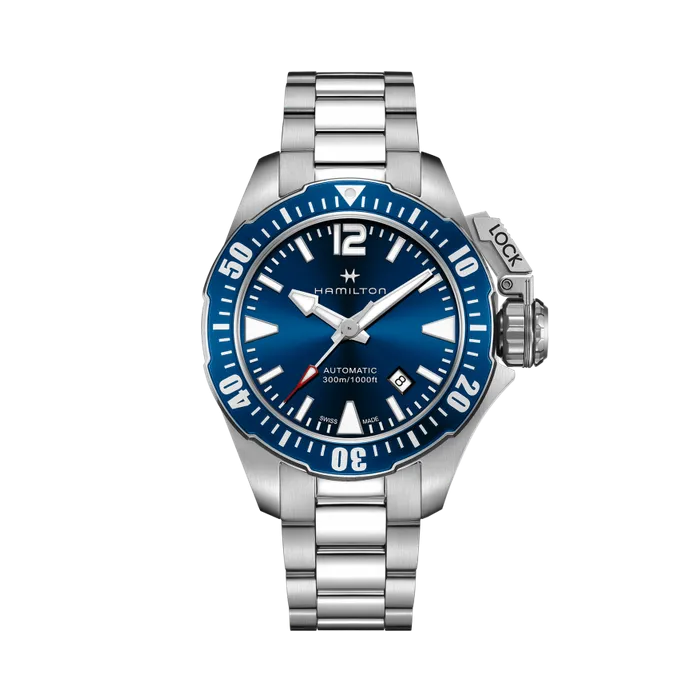 Hamilton Khaki Navy Frogman Auto Blue H77705145