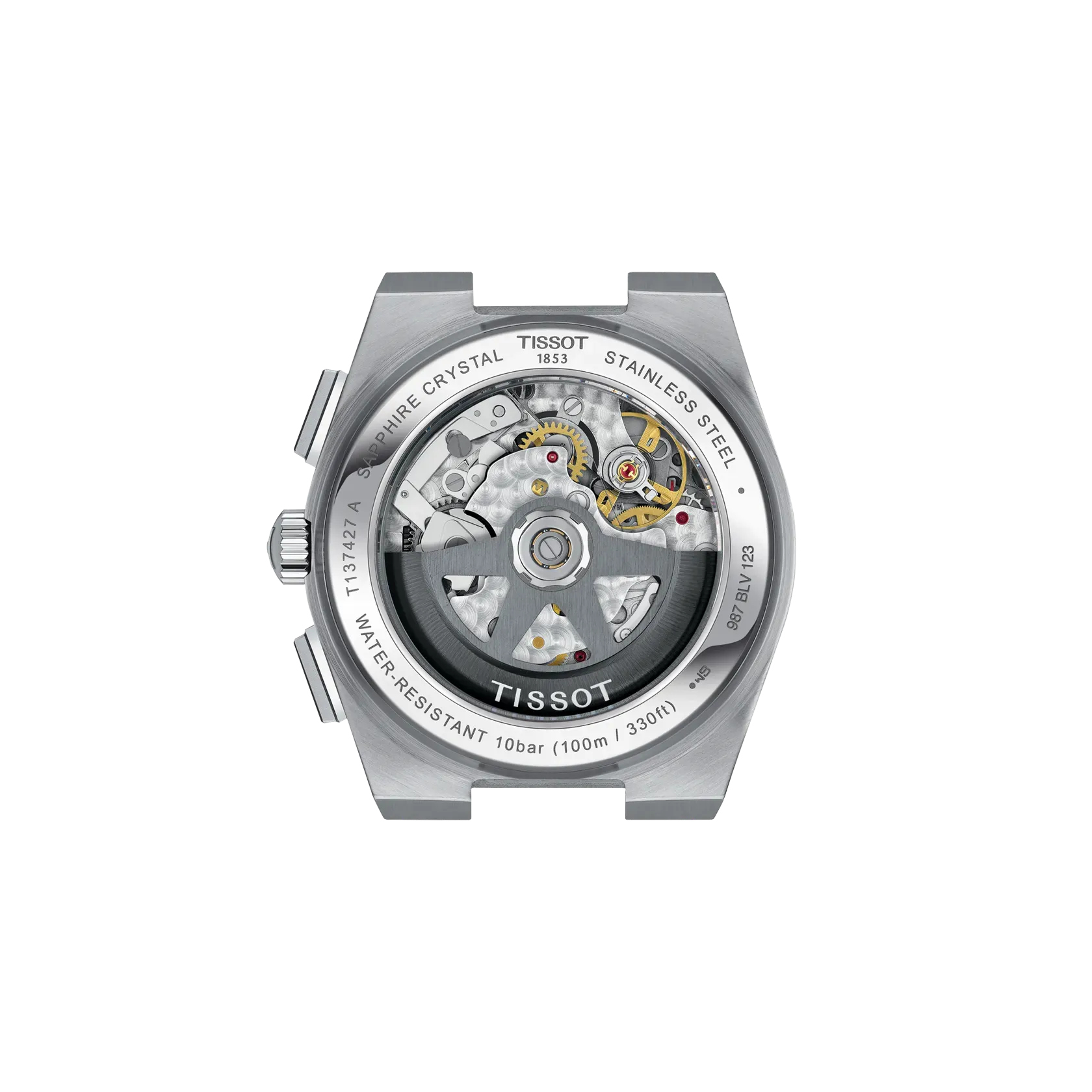 Tissot PRX Otomatik Mavi Degrade T1374271104101 detay görseli 3