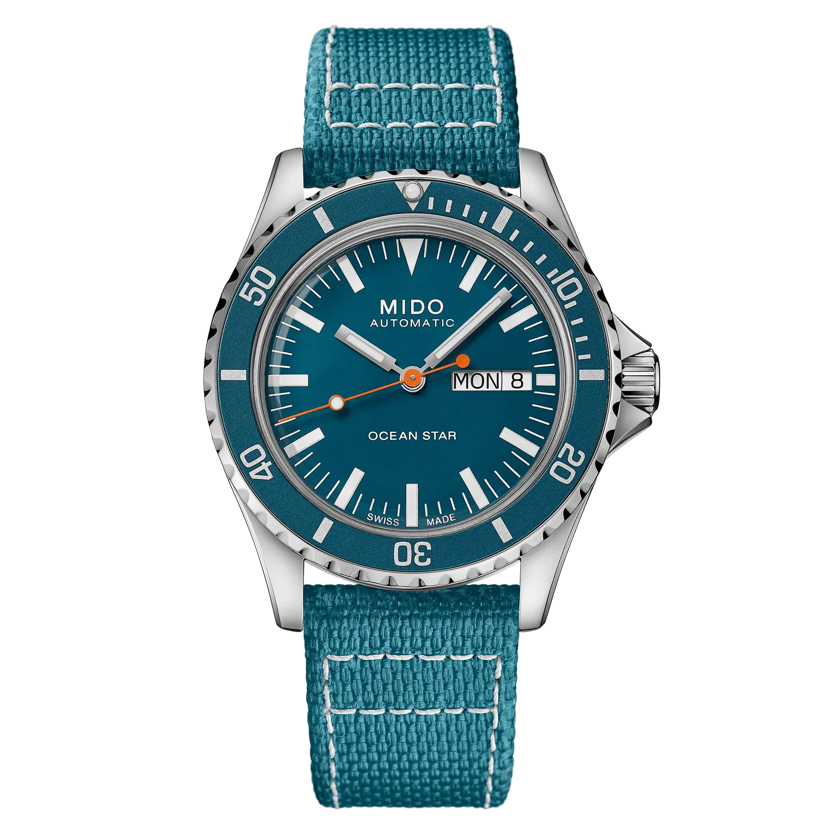 Mido Ocean Star Tribute Otomatik Mavi M0268301104100 detay görseli 1