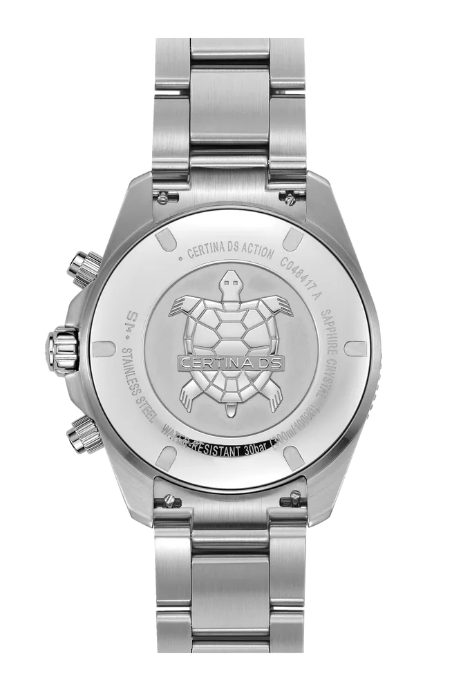 Certina DS Action Chrono Siyah C0484171105100 detay görseli 2
