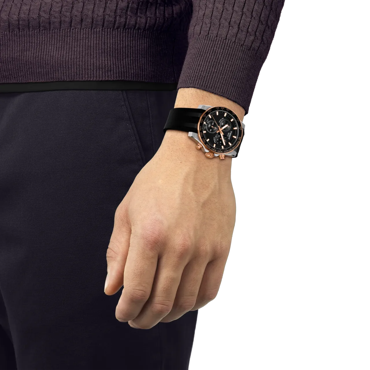 Tissot Supersport Chrono Siyah T1254172705100 detay görseli 1