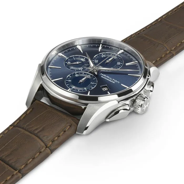 Hamilton Jazzmaster Auto Chrono Blue H32586541 detay görseli 4