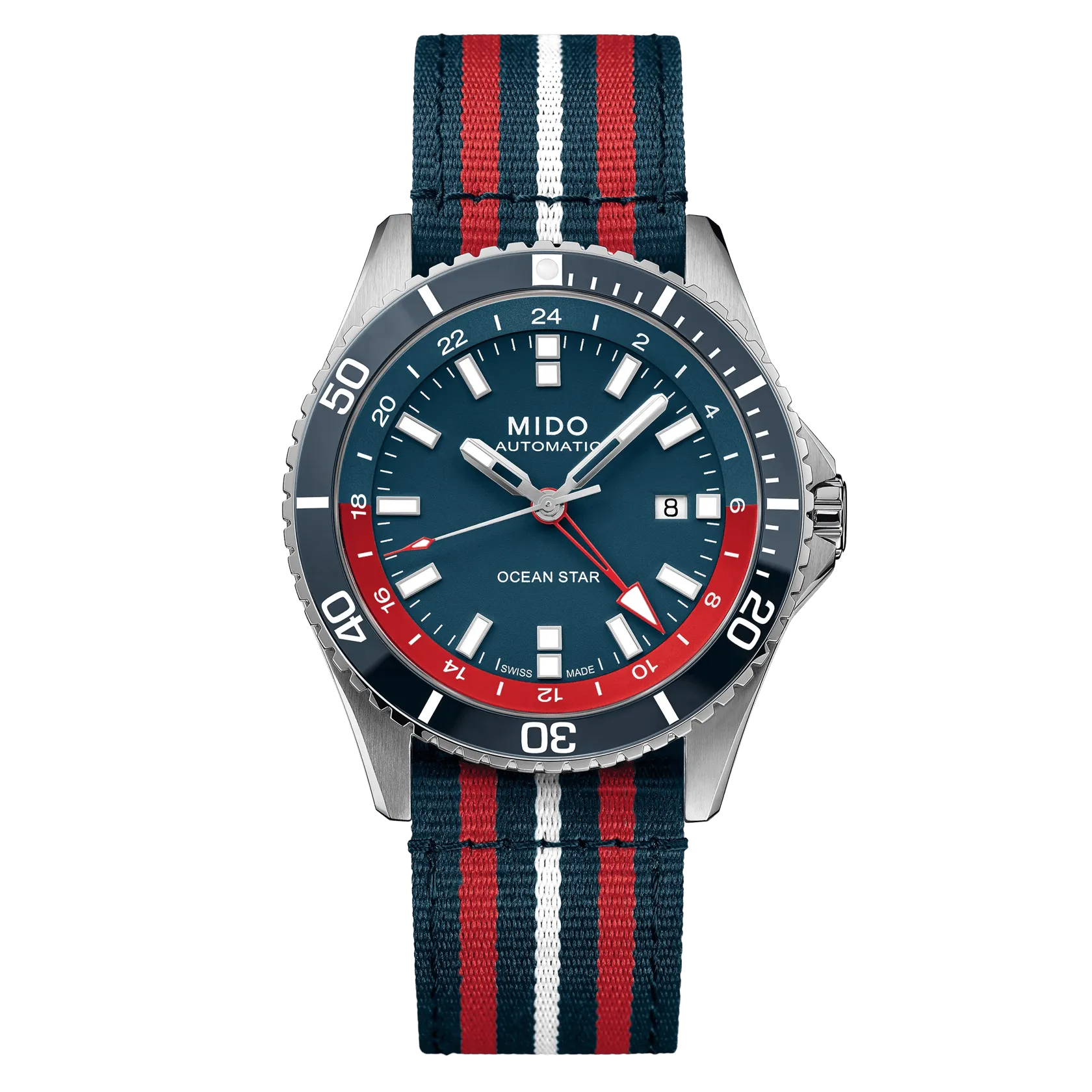 MIDO Ocean Star GMT Otomatik M0266291104100 detay görseli 1
