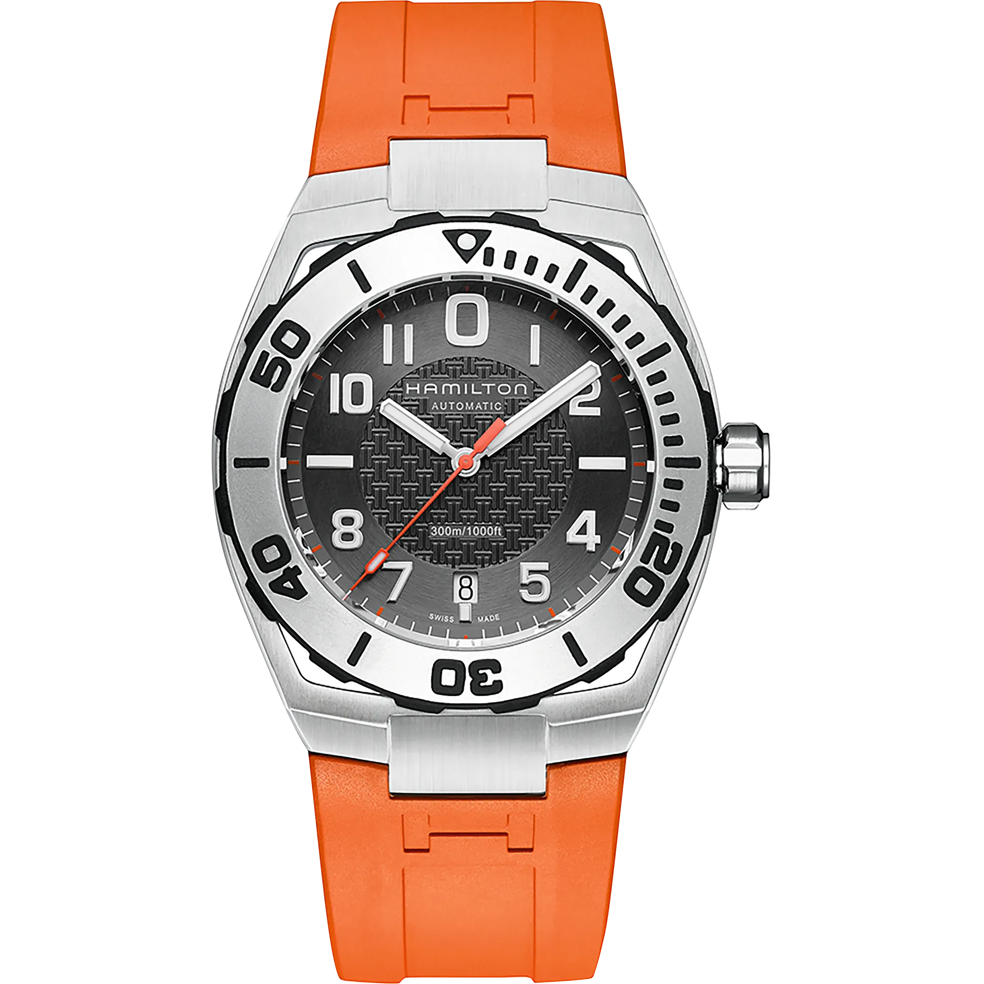 Hamilton Khaki Navy Sub Auto Otomatik Gri H78615985 detay görseli 1