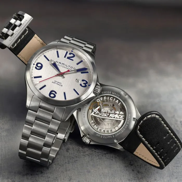 Hamilton Khaki Aviation Air Race Auto Otomatik Silver H76525151 detay görseli 1