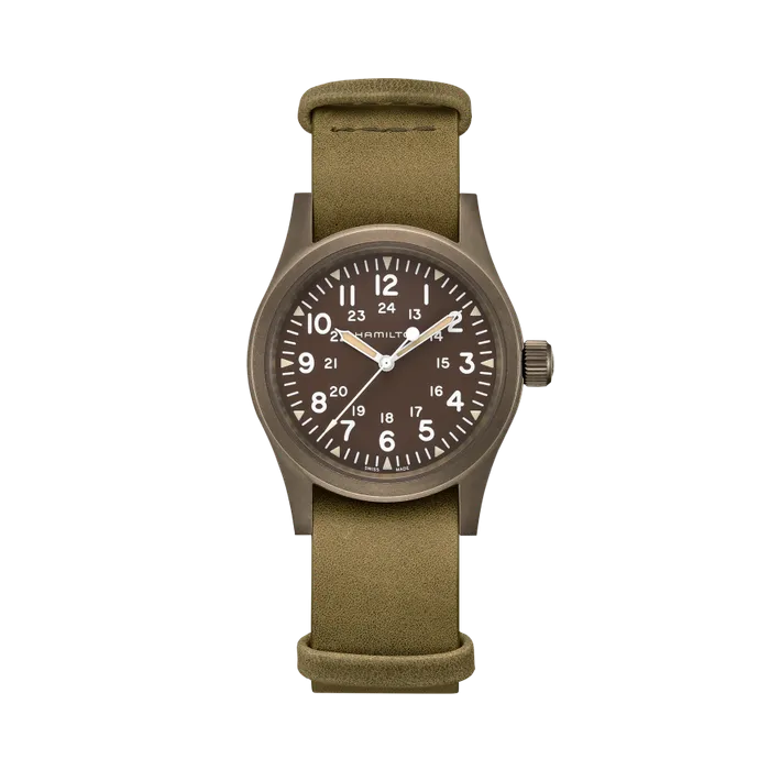 Hamilton Khaki Field Mechanical Yeşil H69449861