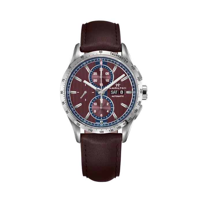 Hamilton Broadway Auto Chrono Otomatik Aubergine H43516871