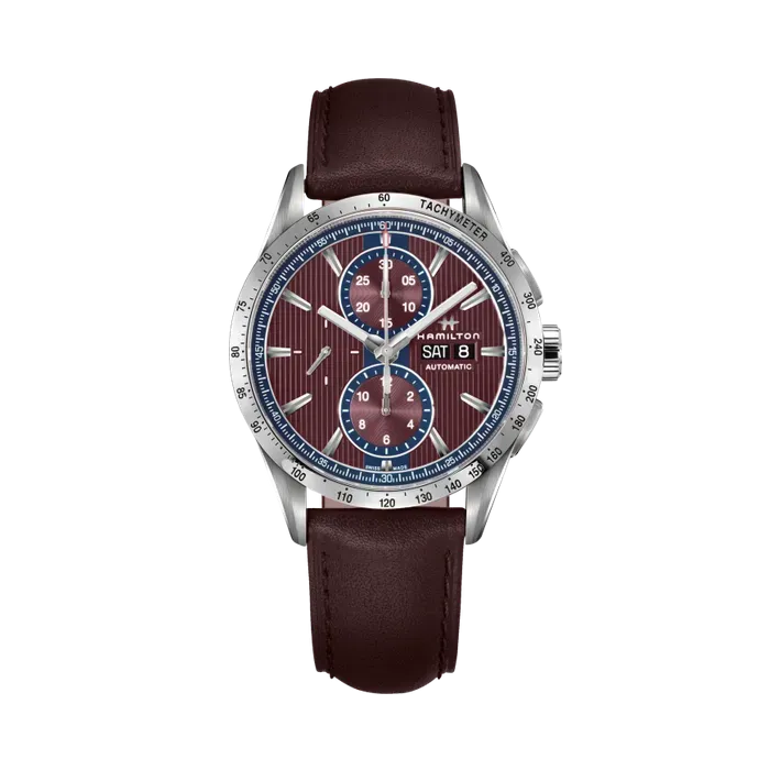 Hamilton Broadway Auto Chrono Otomatik Aubergine H43516871