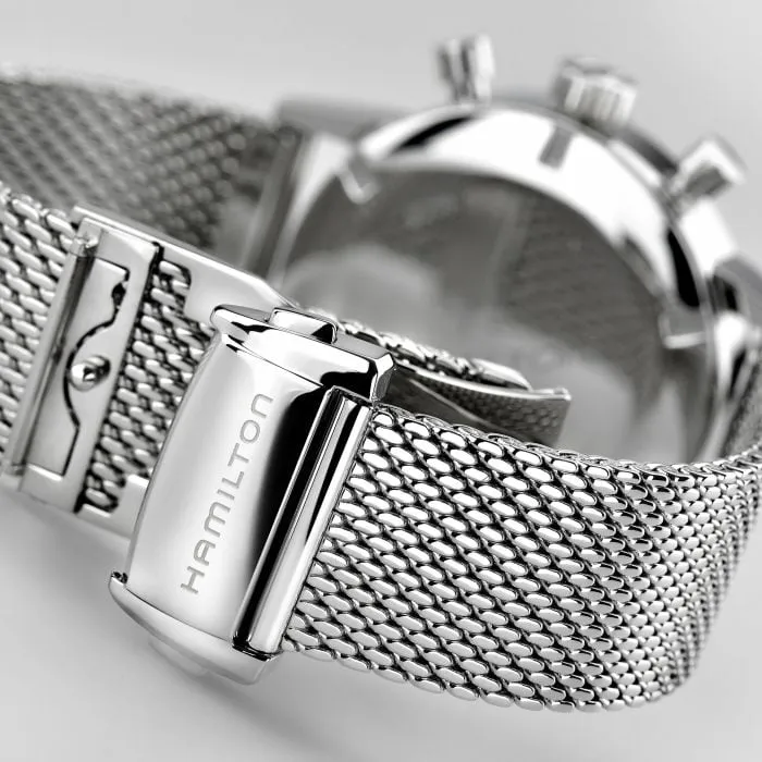 Hamilton American Classic Intra-Matic Chronograph H Siyah H38429130 detay görseli 5