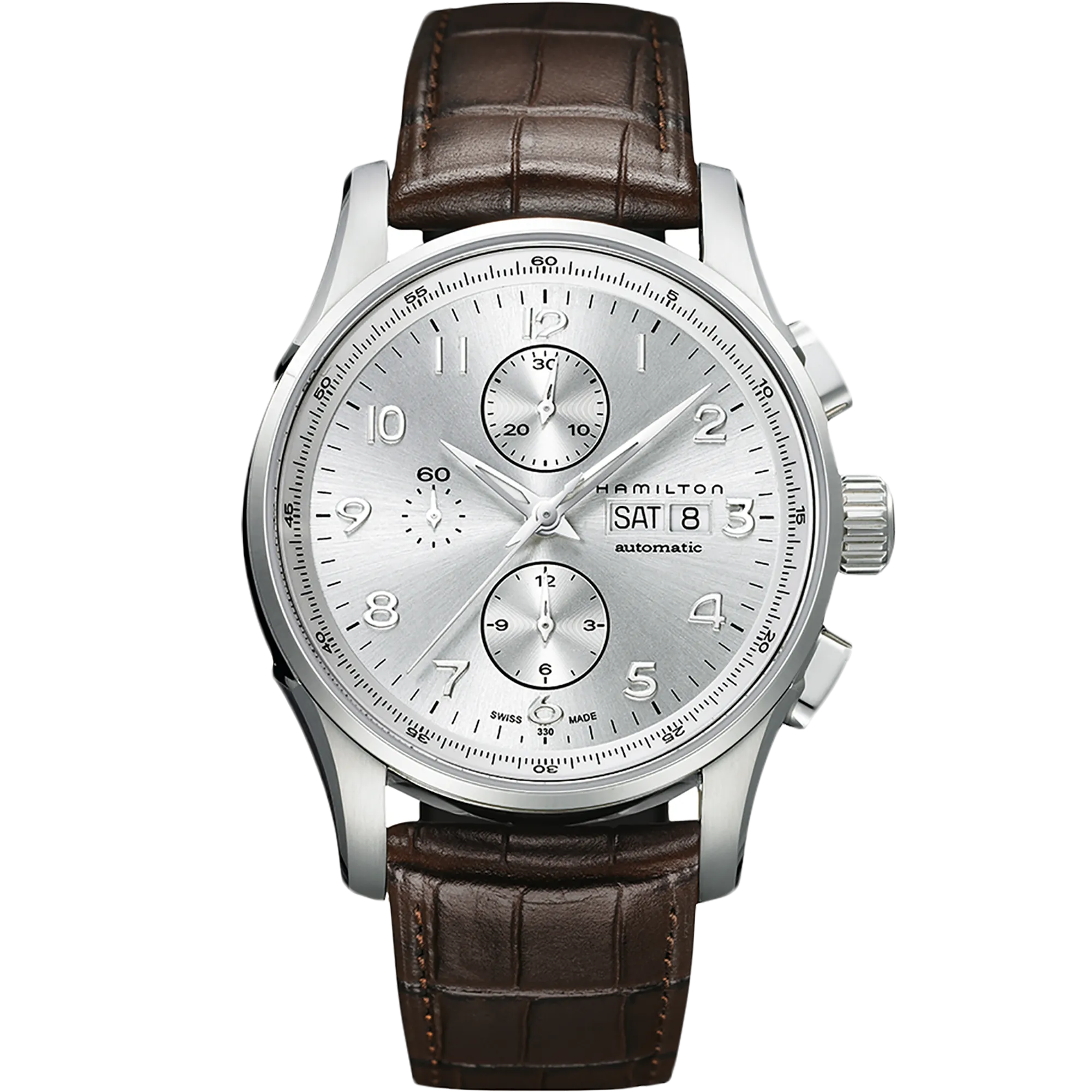 Hamilton Jazzmaster Maestro Auto Chrono Otomatik Silver H32716859 detay görseli 1