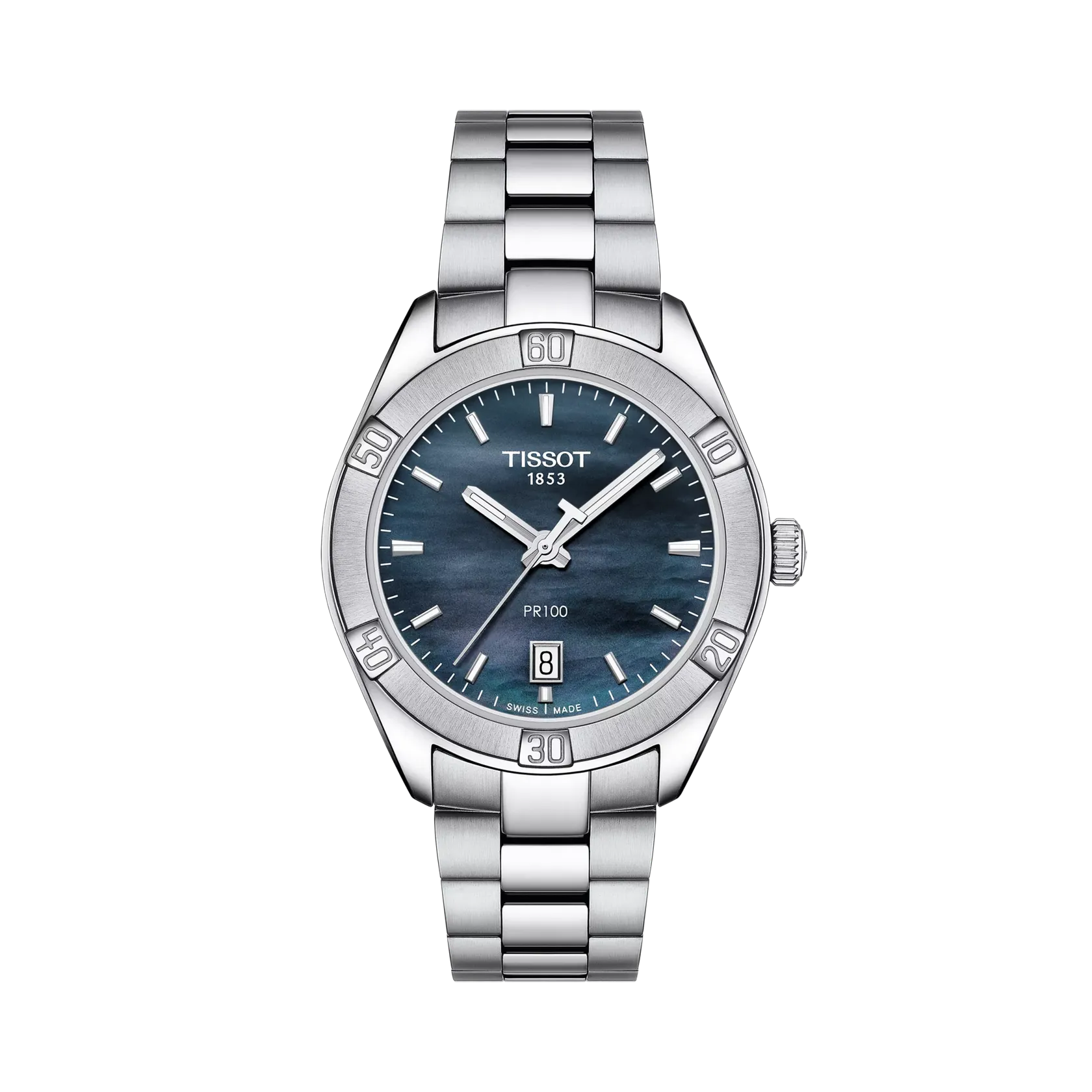 Tissot PR 100 Sport Chic 36mm Siyah Sedef T1019101112100