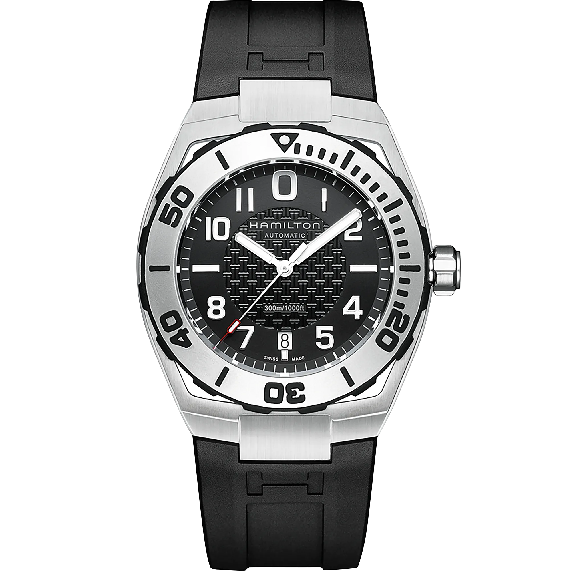 Hamilton Khaki Navy Sub Auto Otomatik Siyah H78615335 detay görseli 1