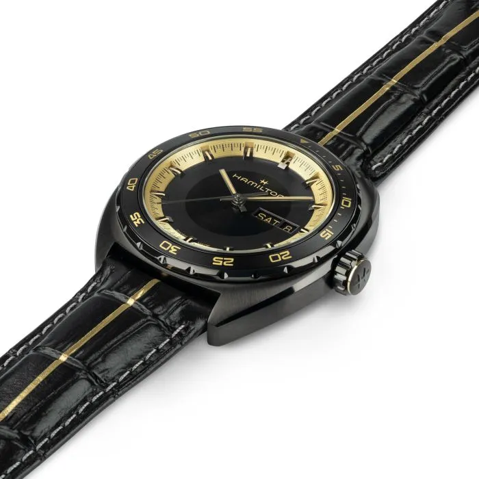 Hamilton American Classic Pan Europ Resident Evil Requiem Limited Edition Otomatik Siyah H35455730 detay görseli 4