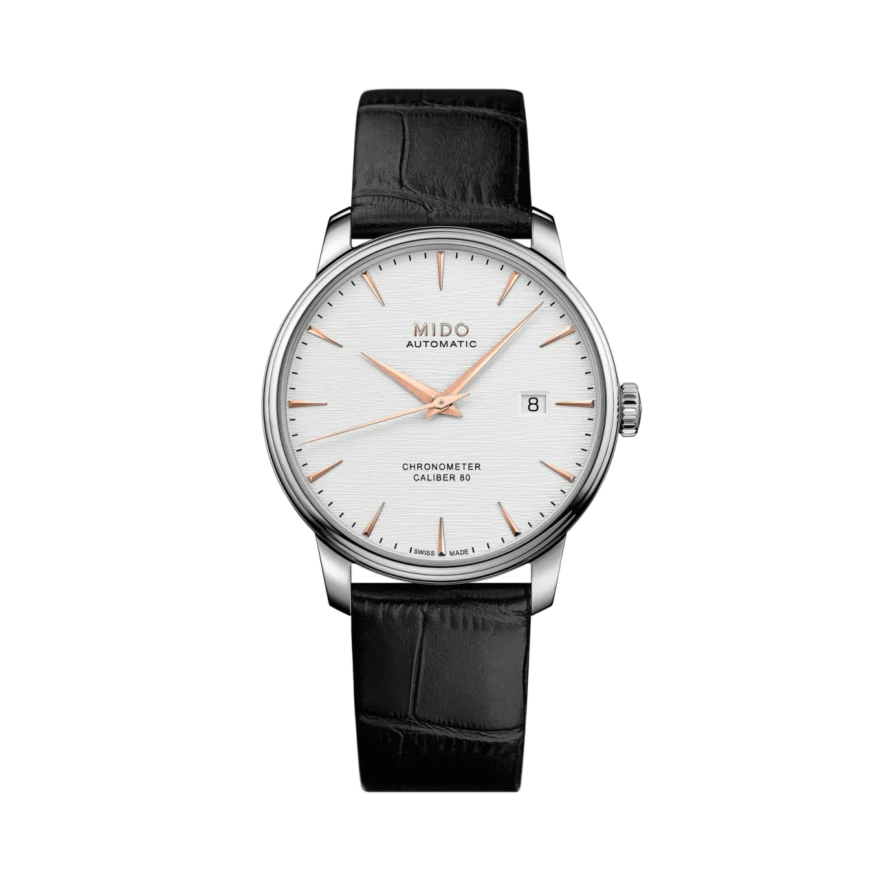 Mido Baroncelli Chronometer Silicon Gümüş M0274081603100