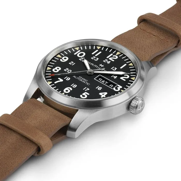 Hamilton Khaki Field Day Date Auto Otomatik Siyah H70535531 detay görseli 2