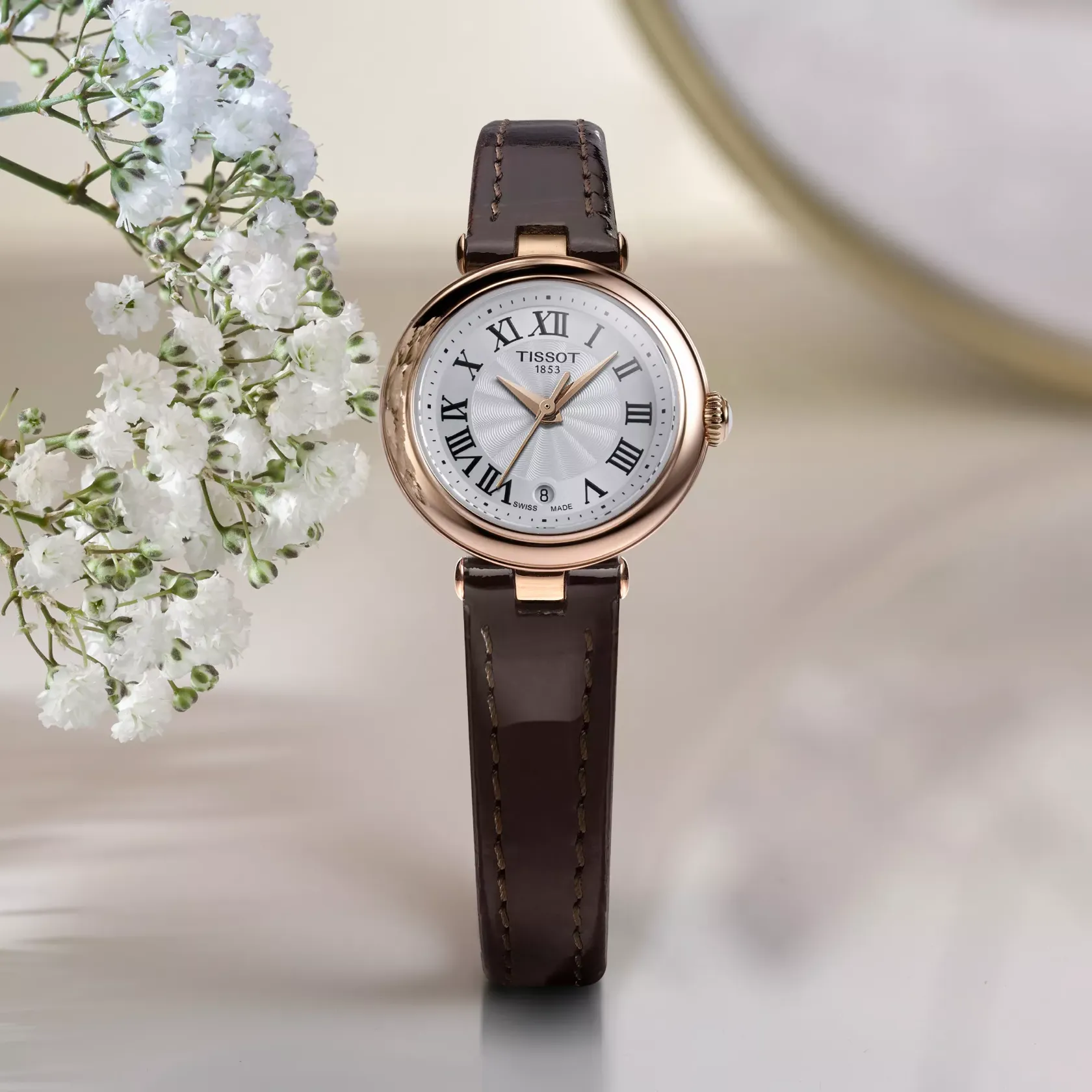 Tissot Bellissima 26mm Beyaz T1260103601300 detay görseli 4