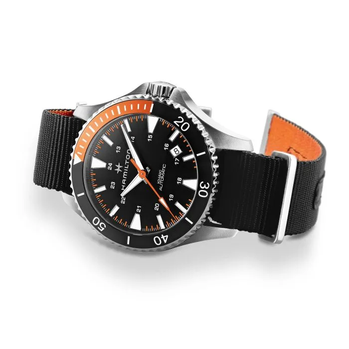 Hamilton Khaki Navy Scuba Auto Black H82305931 detay görseli 3