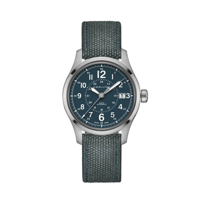 Hamilton Khaki Field Auto Otomatik Mavi H70305943