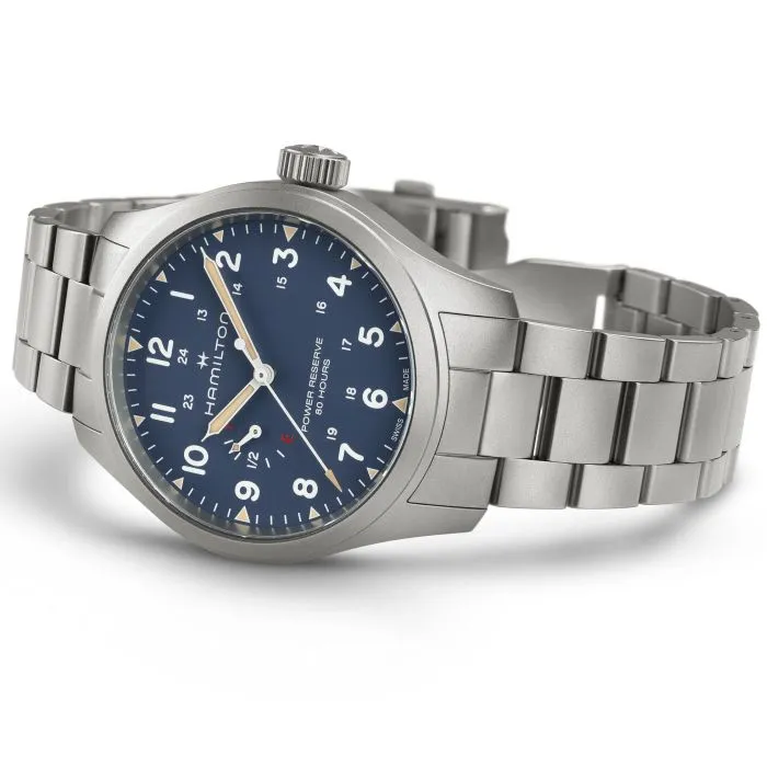 Hamilton Khaki Field Power Reserve 40mm H69509140 detay görseli 4