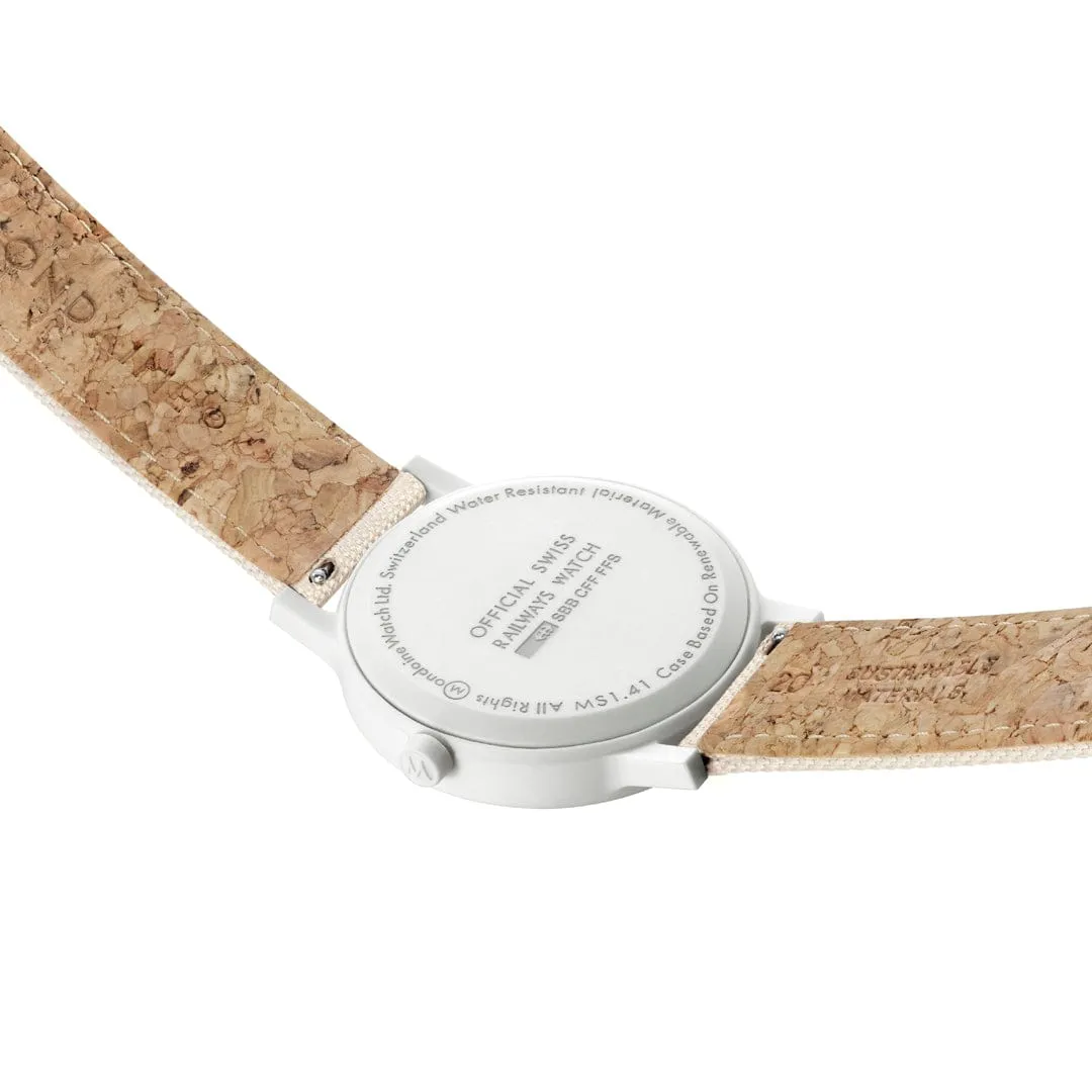 Mondaine Essence Solar White MS141910LA detay görseli 4
