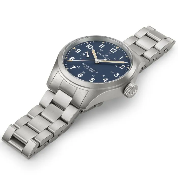 Hamilton Khaki Field Power Reserve 40mm H69509140 detay görseli 3