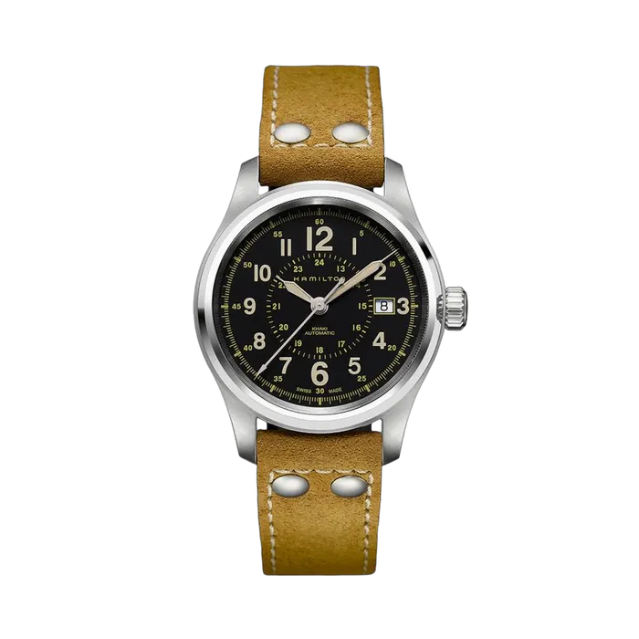 Hamilton Khaki Field Auto Siyah H70595593