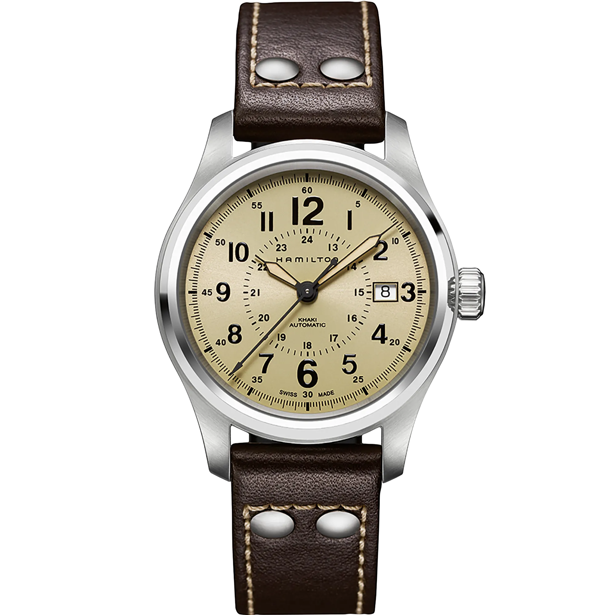 Hamilton Khaki Field Auto Beige H70595523 detay görseli 1