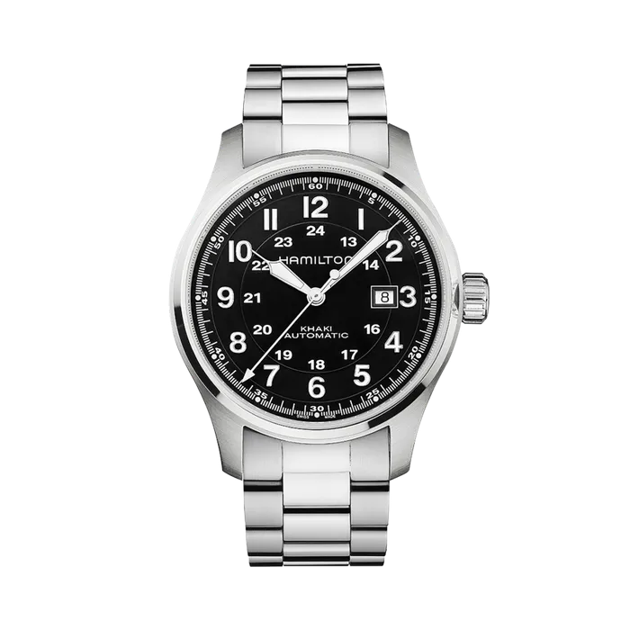 Hamilton Khaki Field Auto Otomatik Siyah H70625133