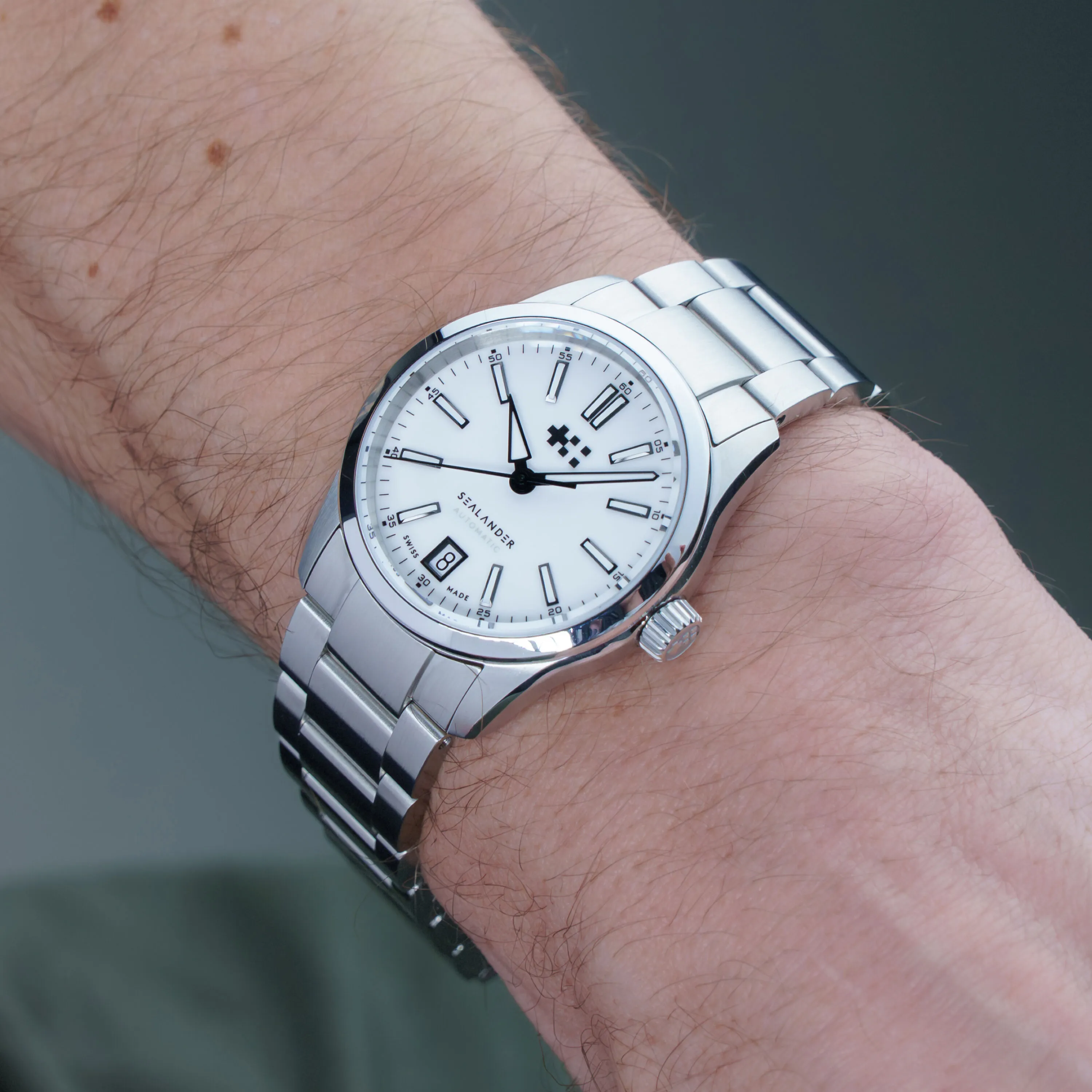 Christopher Ward C63 Sealander Automatic White C6336ADA4S00W0B0 detay görseli 1