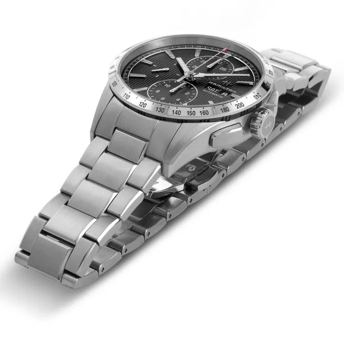 Hamilton Broadway Auto Chrono Otomatik Siyah H43516131 detay görseli 3