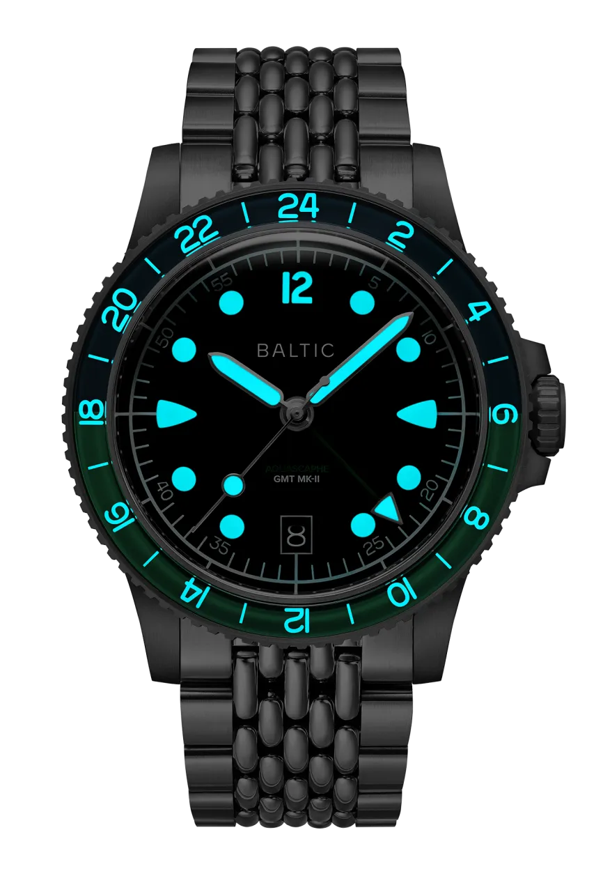 Baltic Aquascaphe GMT MK-II Green Otomatik AQUASCAPHEGMTMKIIGREEN detay görseli 3