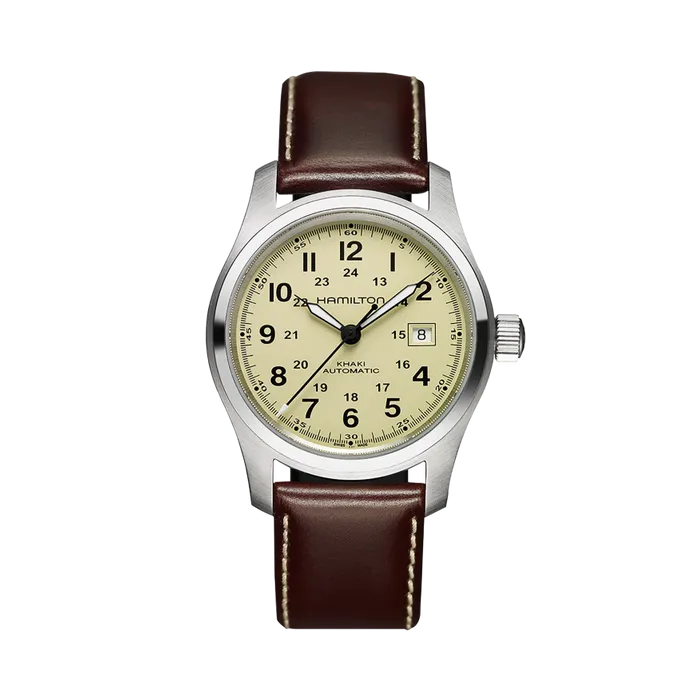 Hamilton Khaki Field Auto Otomatik Bej H70555523