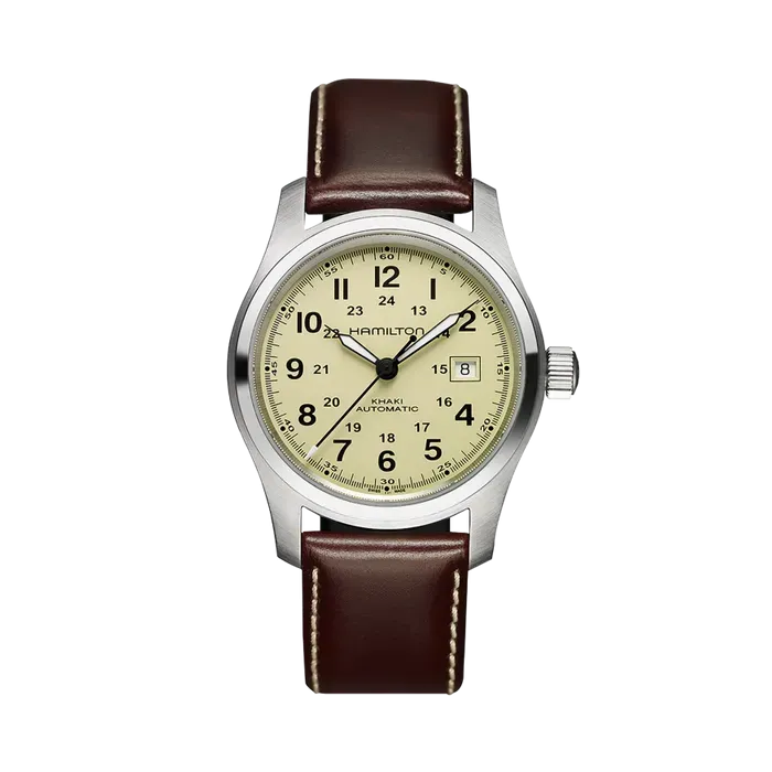 Hamilton Khaki Field Auto Otomatik Bej H70555523