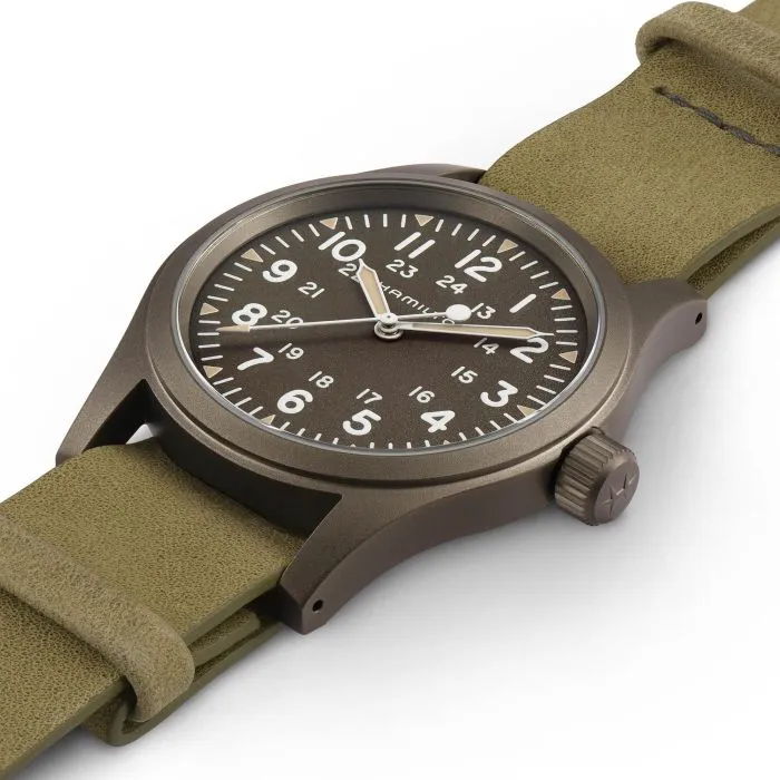 Hamilton Khaki Field Mechanical Yeşil H69449861 detay görseli 3