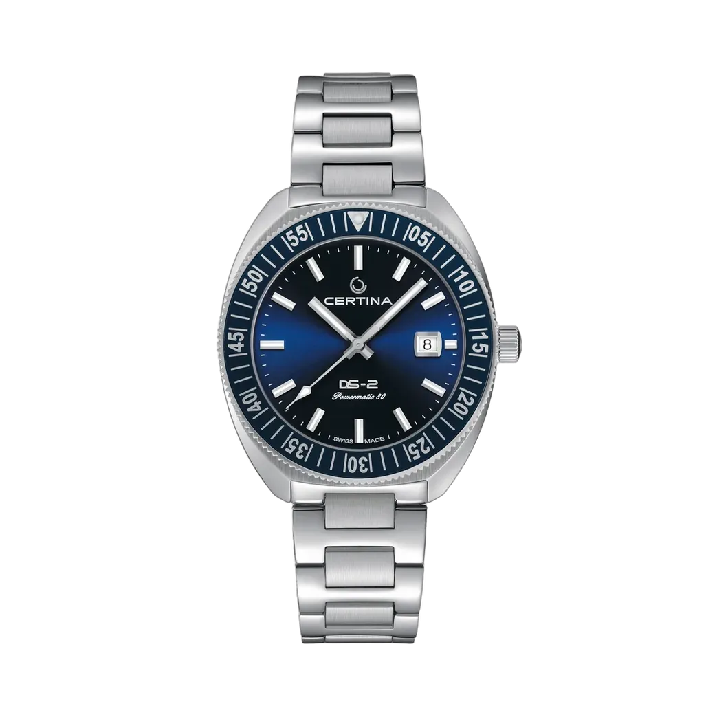 Certina DS-2 (Turning Bezel) Otomatik Blue C0246071104102