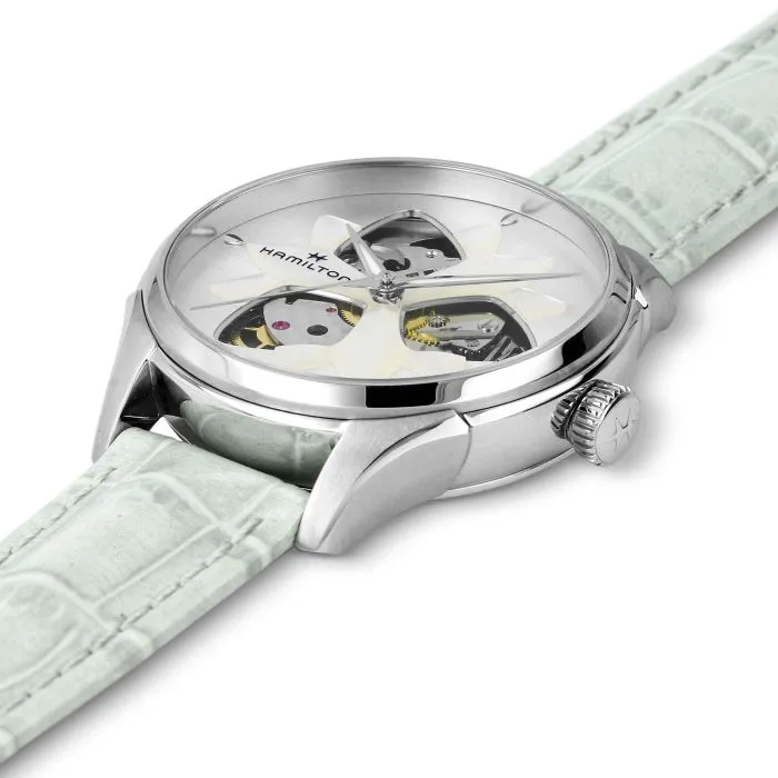 Hamilton Jazzmaster Open Heart Auto Mother Of Pearl H32115891 detay görseli 2