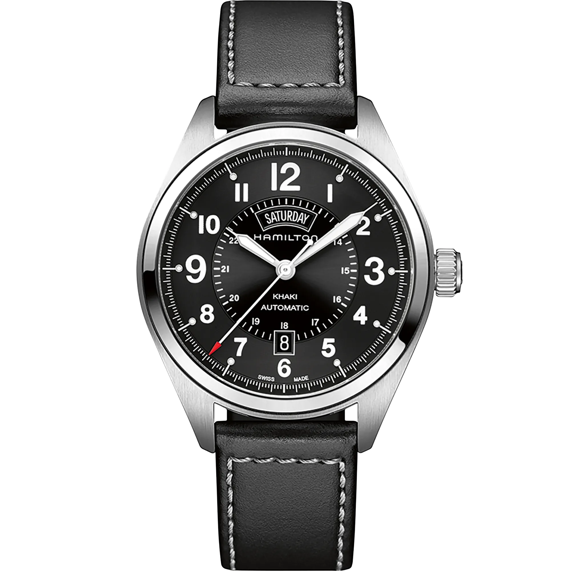 Hamilton Khaki Field Day Date Auto Siyah H70505733 detay görseli 1